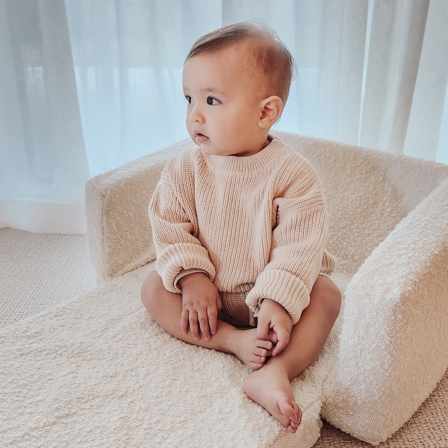 Knit Jumper - Almond