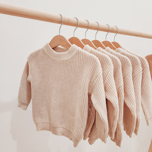 Knit Jumper - Almond