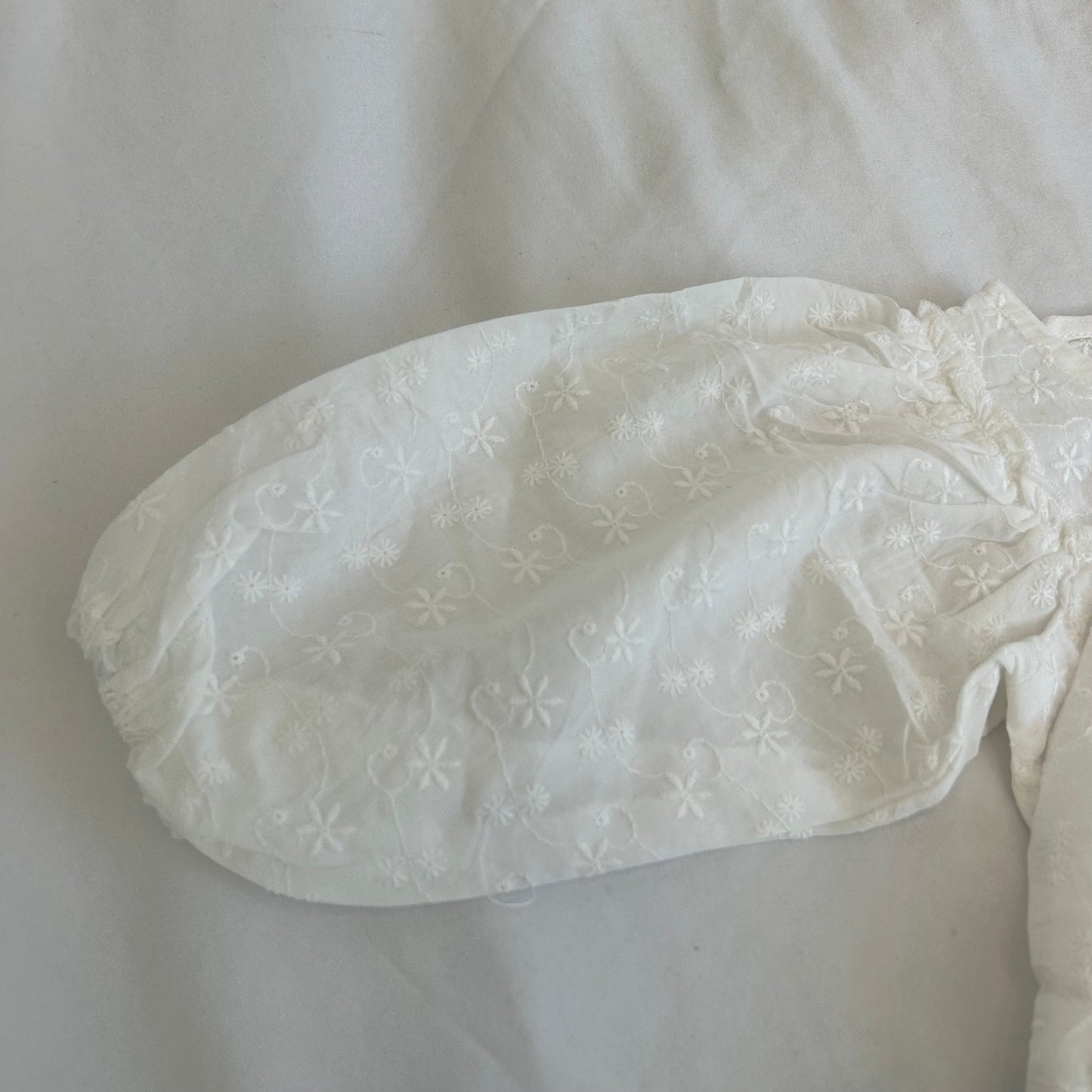 Lola Puff Sleeve Top and Bloomers - White