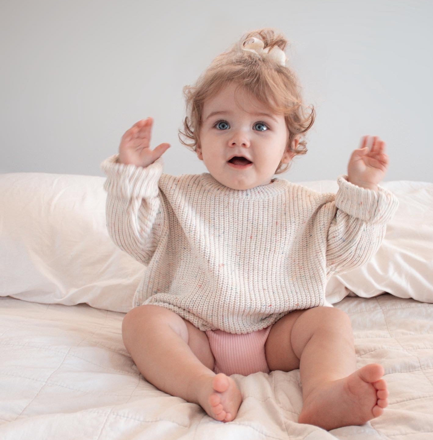 Knit Jumper - Confetti Speckle